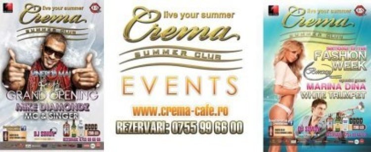 Încep nopţile fierbinţi în Mamaia: Crema Summer vă invită la distracţie!